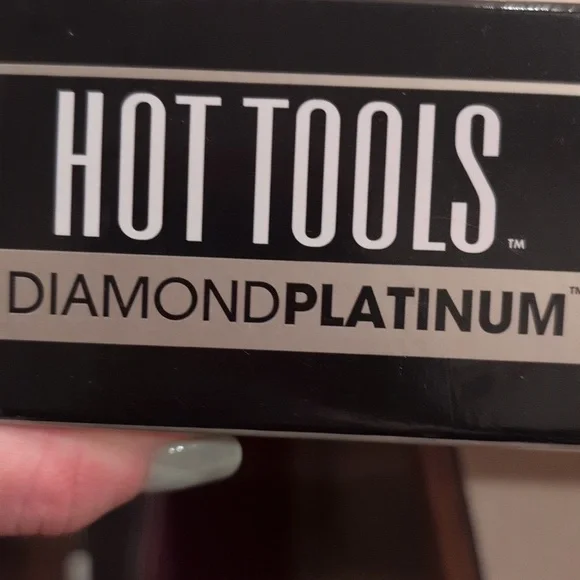 Hot Tools Diamond Platinum Gold Curling Iron - Picture 7 of 14